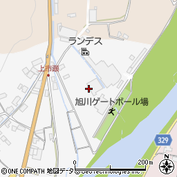 岡山県真庭市上市瀬47周辺の地図