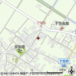 滋賀県草津市下笠町1365周辺の地図