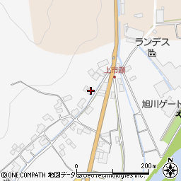 岡山県真庭市上市瀬816周辺の地図