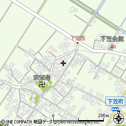 滋賀県草津市下笠町1369周辺の地図