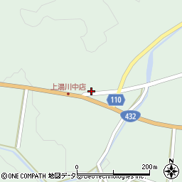 広島県庄原市高野町上湯川343周辺の地図