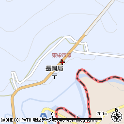 愛知県東栄町（北設楽郡）三輪（市原）周辺の地図