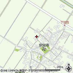 滋賀県草津市下笠町1632周辺の地図