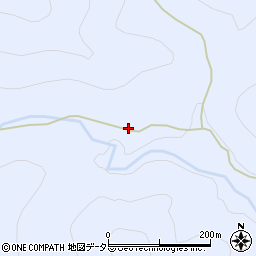 愛知県北設楽郡東栄町三輪下深谷56周辺の地図