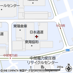 日本通運周辺の地図