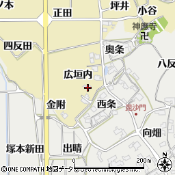 京都府亀岡市千歳町国分（広垣内）周辺の地図
