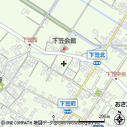 滋賀県草津市下笠町1116周辺の地図