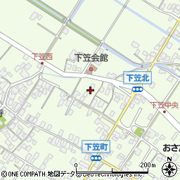 滋賀県草津市下笠町1116周辺の地図