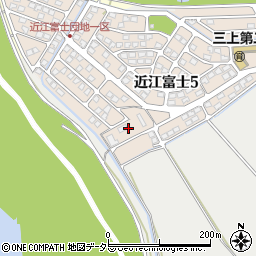滋賀県野洲市近江富士5丁目21周辺の地図