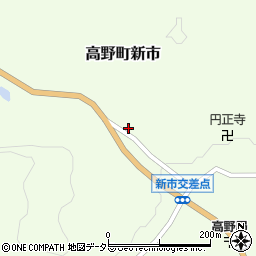 広島県庄原市高野町新市830周辺の地図