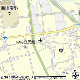 静岡県伊豆の国市中341周辺の地図
