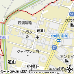 中島特殊鋼第２工場周辺の地図