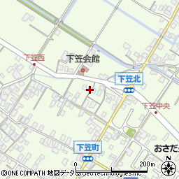 滋賀県草津市下笠町1119周辺の地図