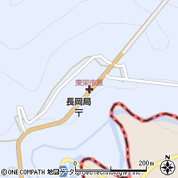 東栄市原周辺の地図