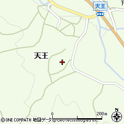 大阪府豊能郡能勢町天王434周辺の地図