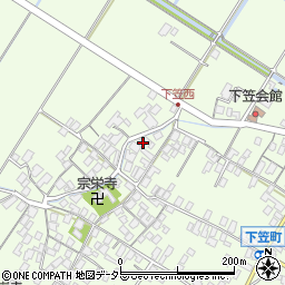 滋賀県草津市下笠町1367周辺の地図