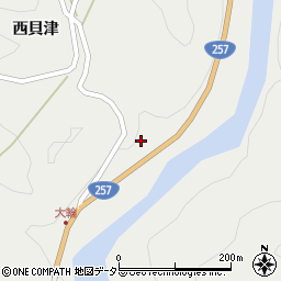 愛知県新城市愛郷石神周辺の地図