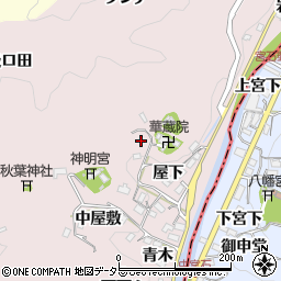 愛知県豊田市桂野町北洞周辺の地図