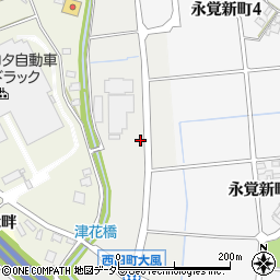 愛知県豊田市西田町（大風）周辺の地図