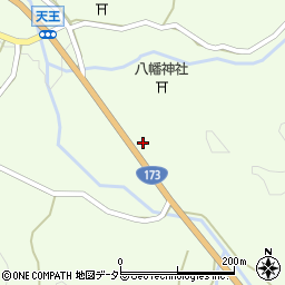 大阪府豊能郡能勢町天王143周辺の地図