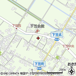 滋賀県草津市下笠町1120周辺の地図