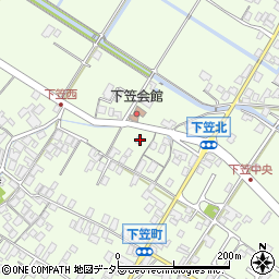 滋賀県草津市下笠町1120周辺の地図