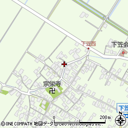 滋賀県草津市下笠町1653周辺の地図