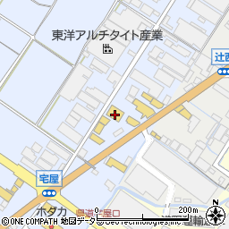 ネッツトヨタびわこ栗東店周辺の地図