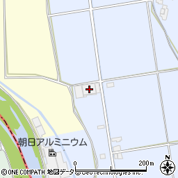 兵庫県多可郡多可町中区東安田57周辺の地図