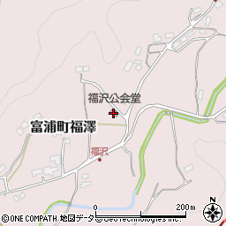福沢公会堂周辺の地図