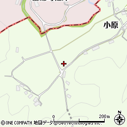 千葉県館山市小原周辺の地図