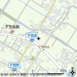 滋賀県草津市下笠町572周辺の地図