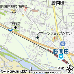 岡山県勝田郡勝央町勝間田725周辺の地図