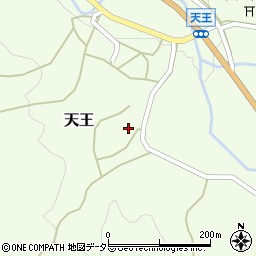大阪府豊能郡能勢町天王436周辺の地図