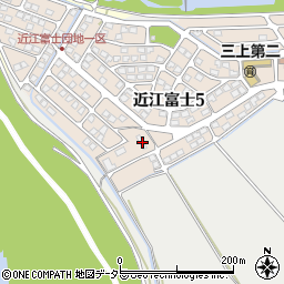 滋賀県野洲市近江富士5丁目21-4周辺の地図