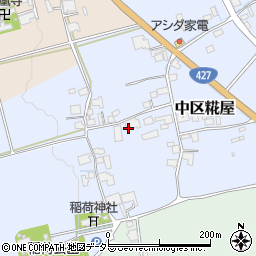 兵庫県多可郡多可町中区糀屋周辺の地図
