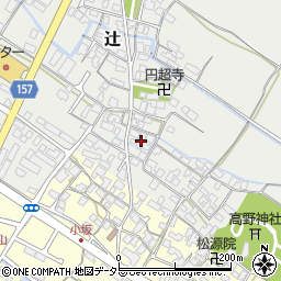 滋賀県栗東市辻301周辺の地図