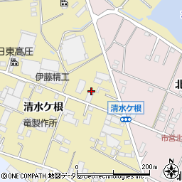 興国電気産業株式会社　大府工場周辺の地図