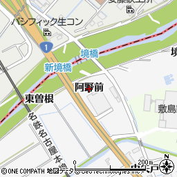 愛知県刈谷市今川町（阿野前）周辺の地図