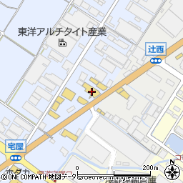 滋賀トヨタ　栗東店周辺の地図