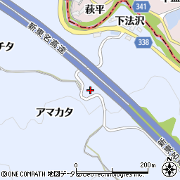 愛知県岡崎市宮石町アマカタ周辺の地図