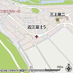 滋賀県野洲市近江富士5丁目22-1周辺の地図