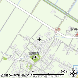 滋賀県草津市下笠町1654周辺の地図