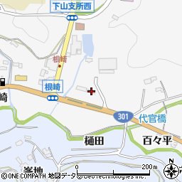 愛知県豊田市大沼町大官屋敷131周辺の地図