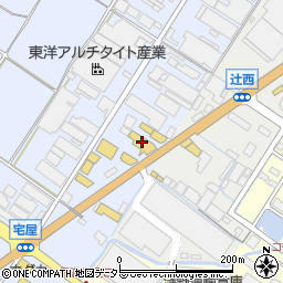 滋賀トヨタ自動車栗東店周辺の地図