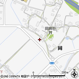 岡山県勝田郡勝央町岡294周辺の地図