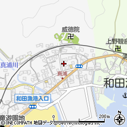 〒299-2705 千葉県南房総市和田町真浦の地図