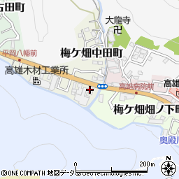 北山銘木高雄工場周辺の地図