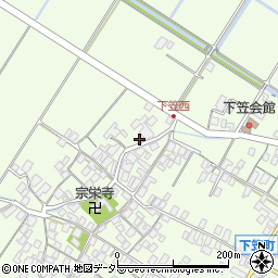 滋賀県草津市下笠町1678周辺の地図