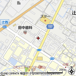 滋賀県栗東市辻641周辺の地図